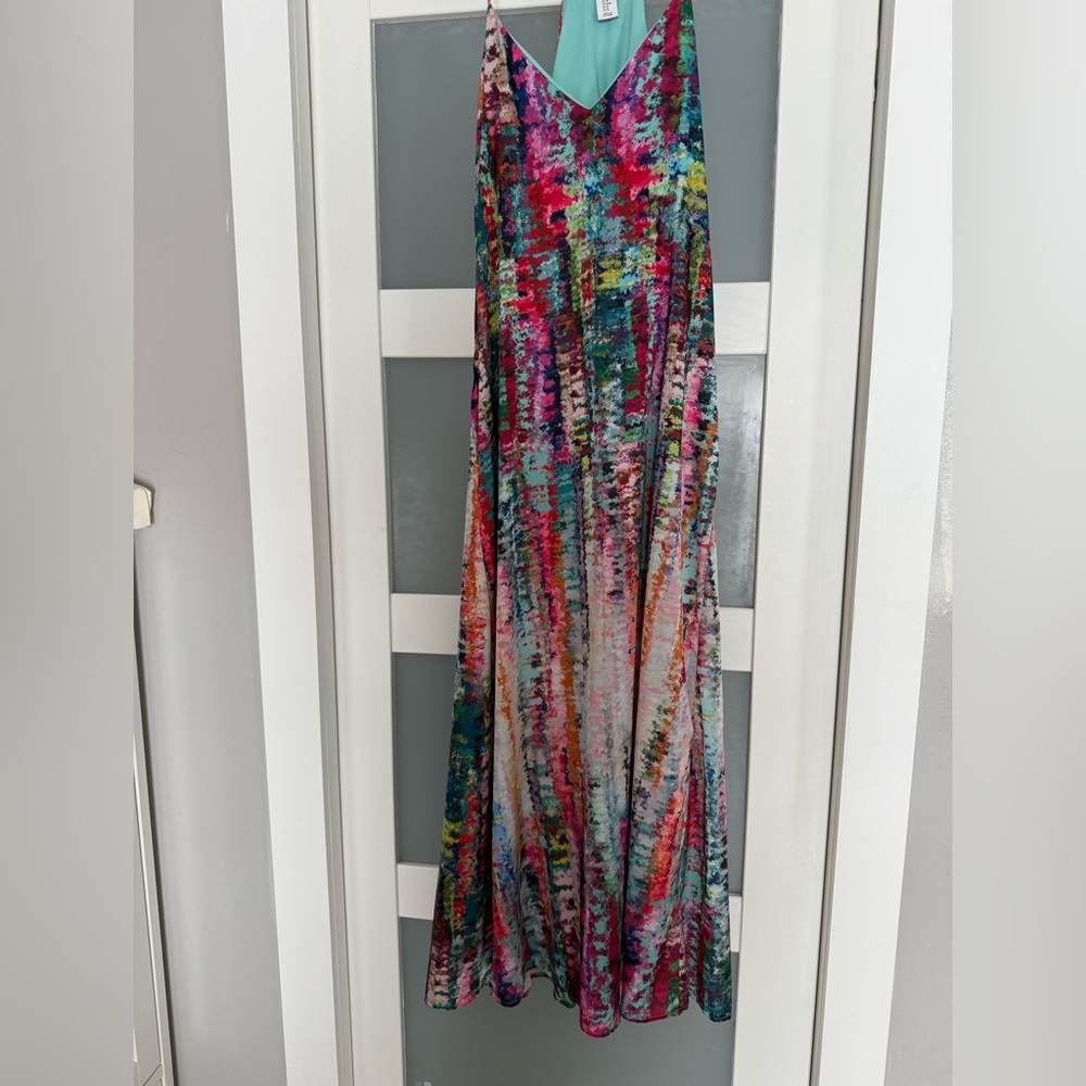 Nicole Miller Vibrant Abstract Dress